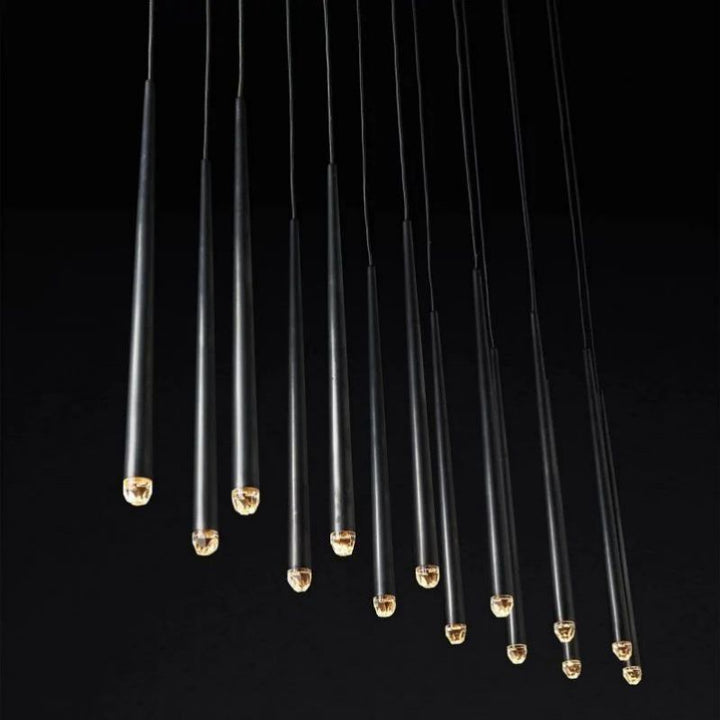 Felicia Tubular Linear Chandelier 72"