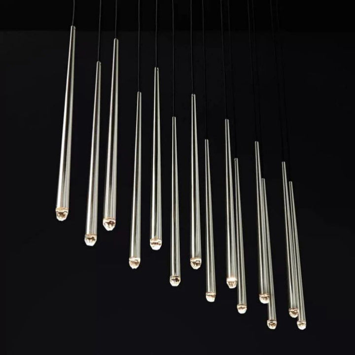 Felicia Tubular Linear Chandelier 72"