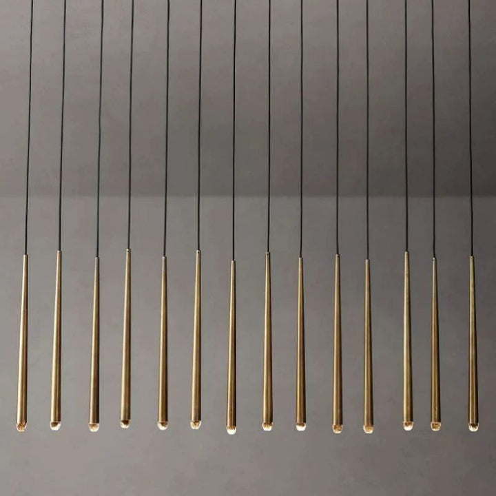 Felicia Tubular Linear Chandelier 72"