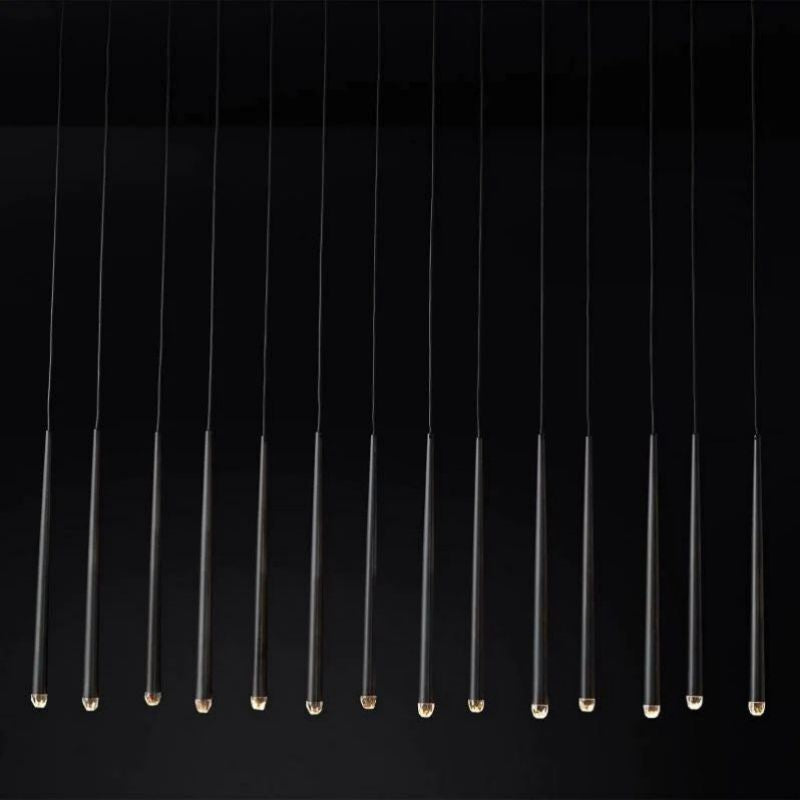 Felicia Tubular Linear Chandelier 72"