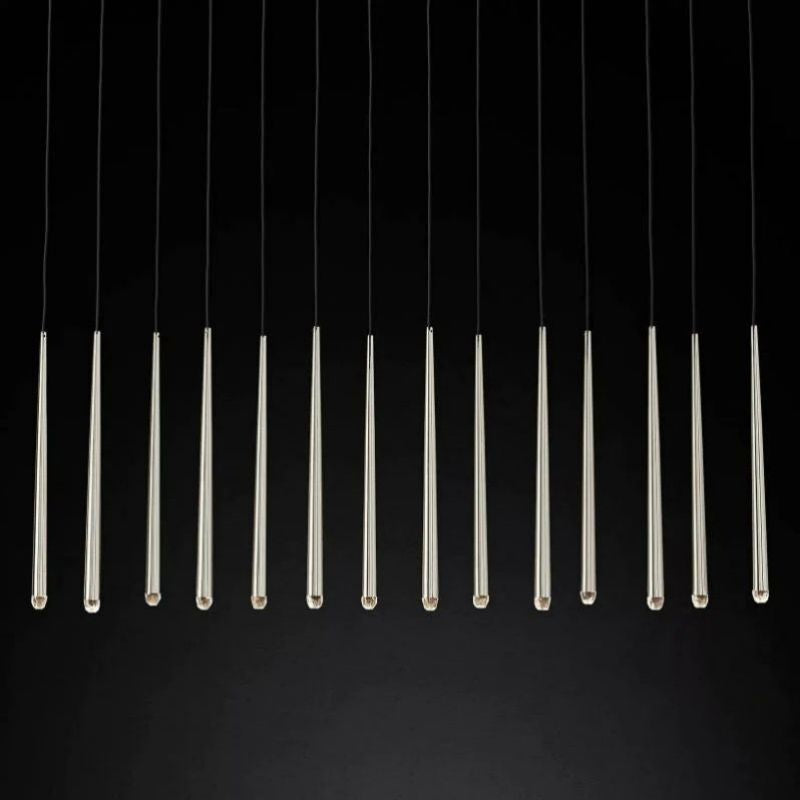 Felicia Tubular Linear Chandelier 72"