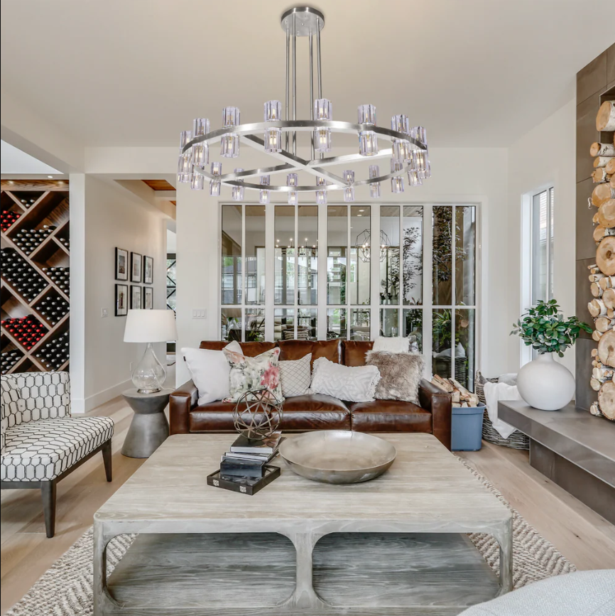 Felix 1-Tier Round Chandelier 50”