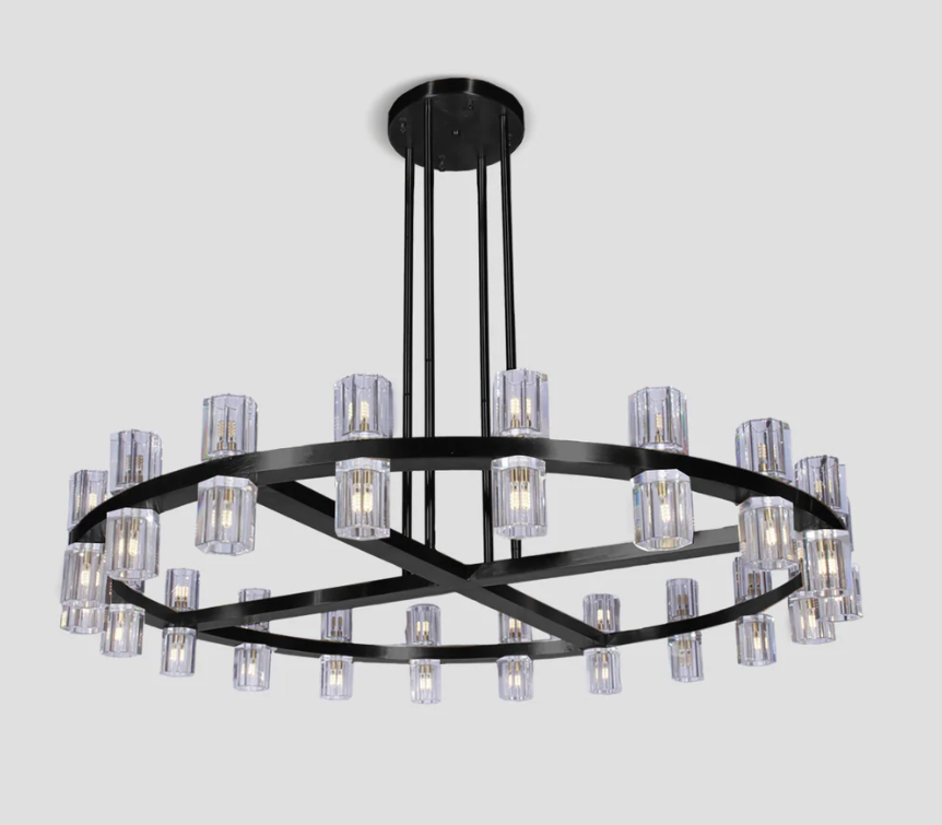 Felix 1-Tier Round Chandelier 50”