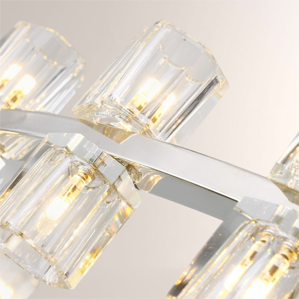 Arcona Crystal Round Chandelier 48"