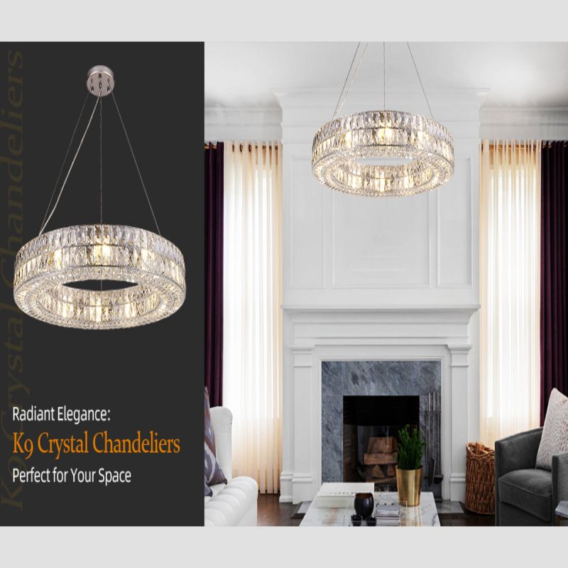 Gadsden Crystal Series Chandelier