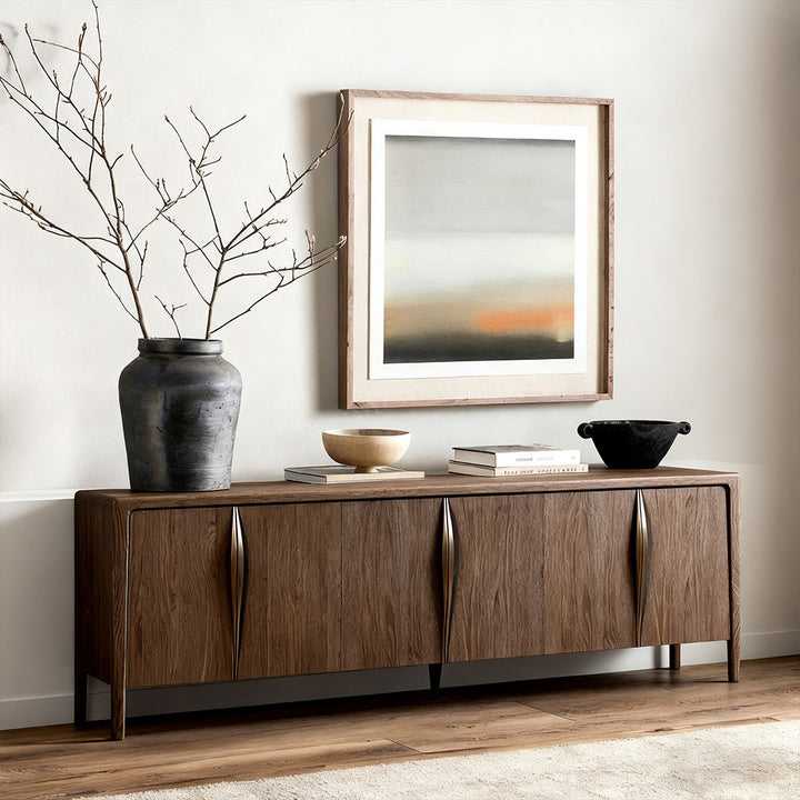 Gaelo Oak 6-door Sideboard