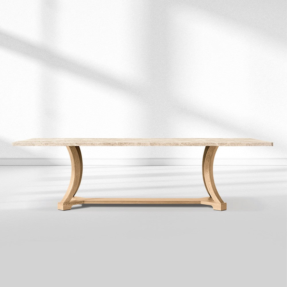 Genetta Emperador Rectangular Dining Table