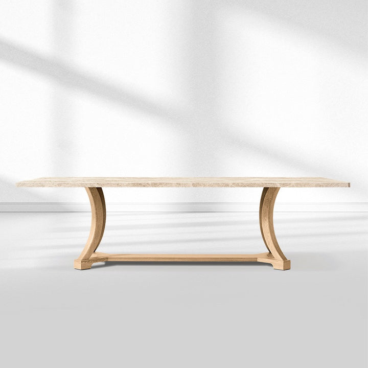 Genetta Emperador Rectangular Dining Table