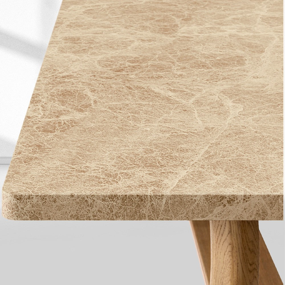 Genetta Emperador Rectangular Dining Table