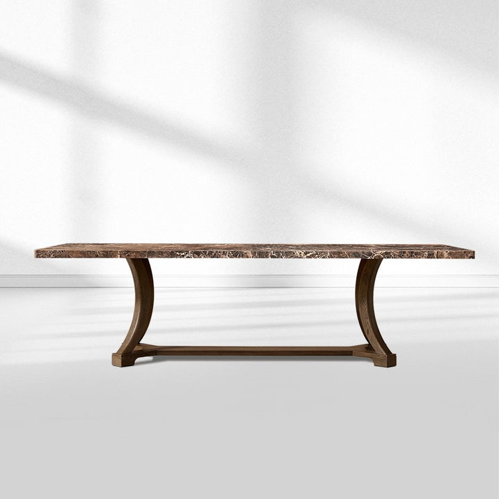 Genetta Emperador Rectangular Dining Table