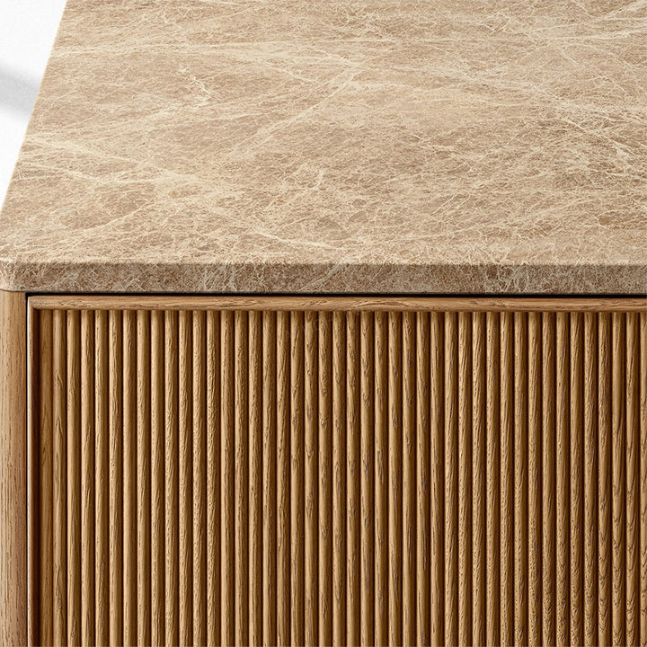 Genetta Emperador Reeded 4-door Sideboard