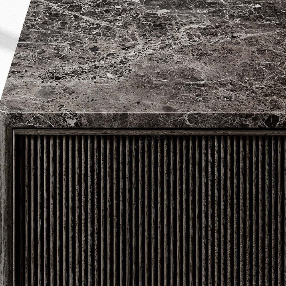 Genetta Emperador Reeded 4-door Sideboard