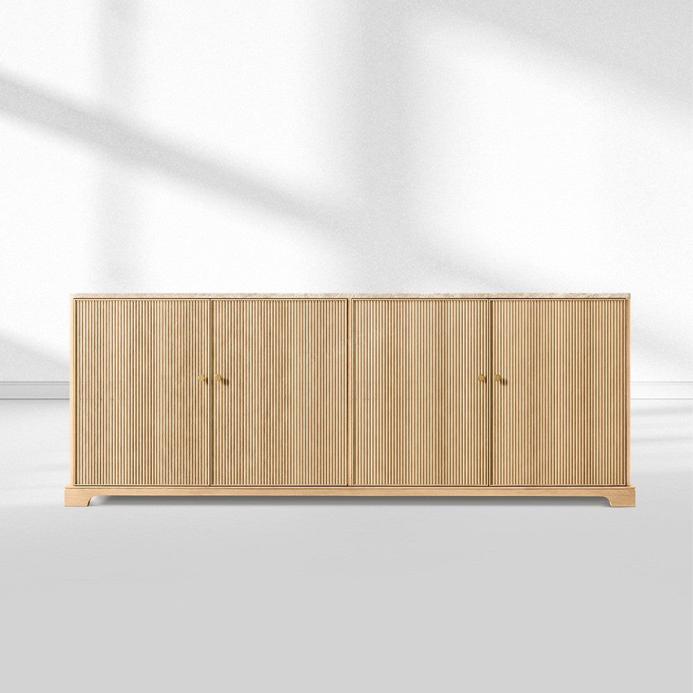 Genetta Emperador Reeded 4-door Sideboard