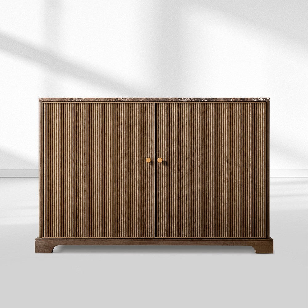 Genetta Emperador Reeded Double-Door Sideboard