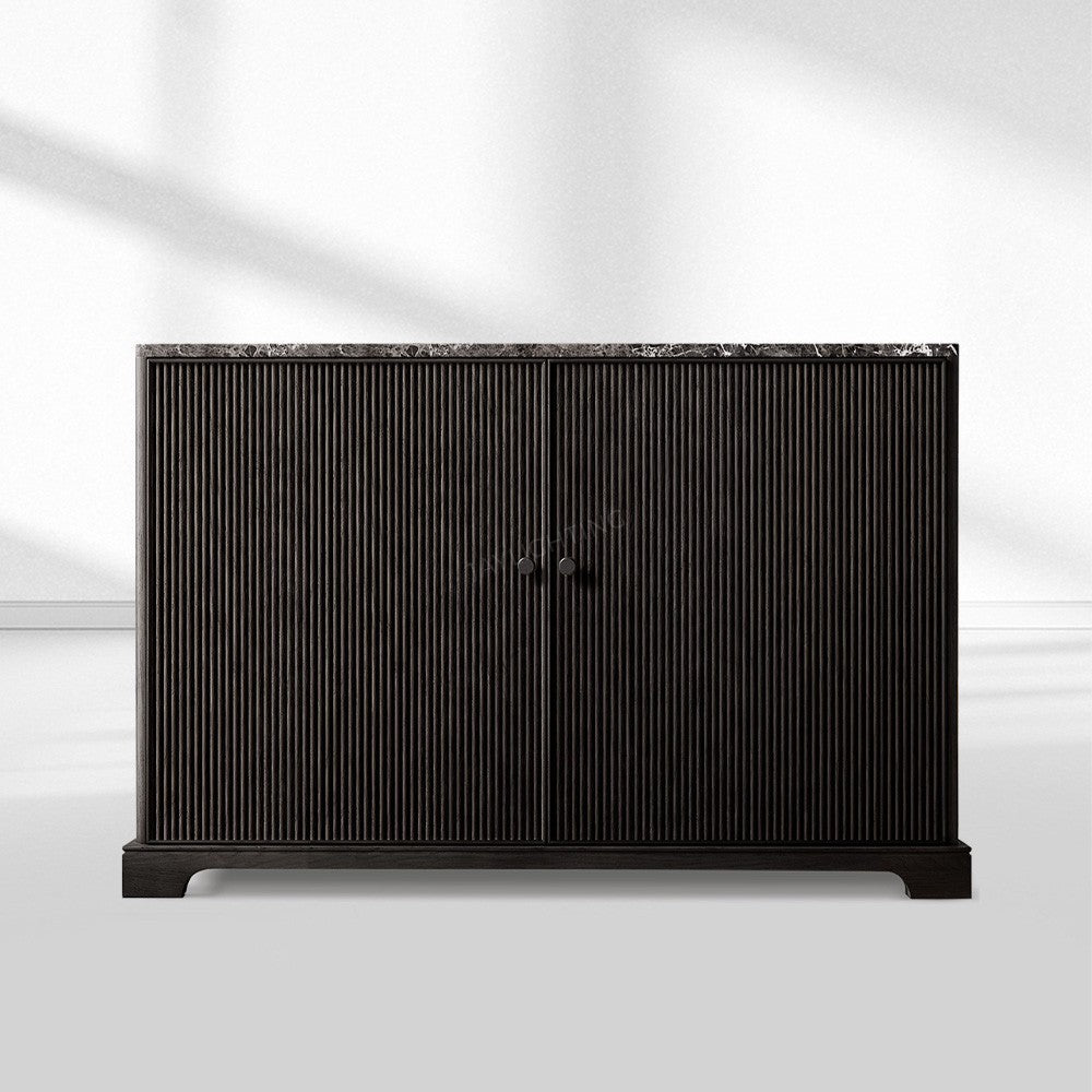 Genetta Emperador Reeded Double-Door Sideboard