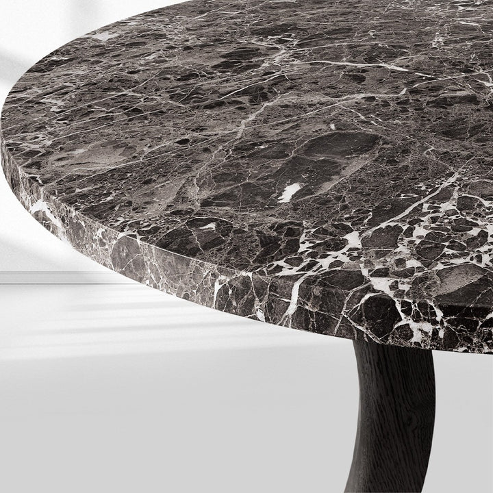 Genetta Emperador Round Dining Table