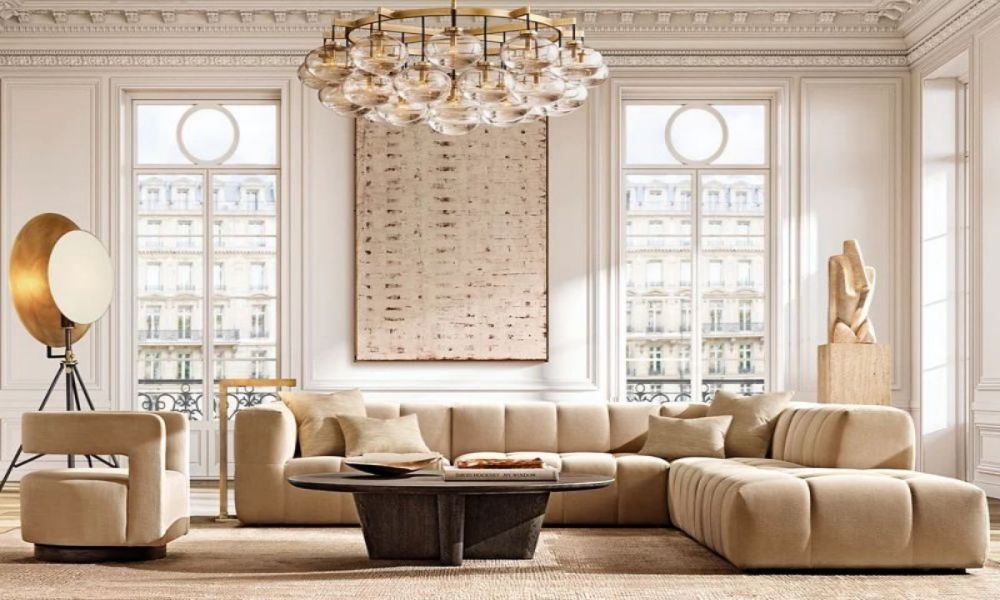 Cabglow Round Chandelier 60"