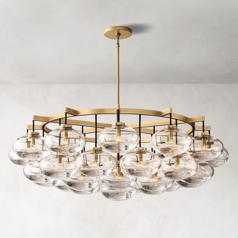 Cabglow Round Chandelier 60"