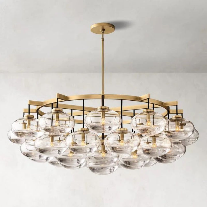 Cabglow Round Chandelier 60"