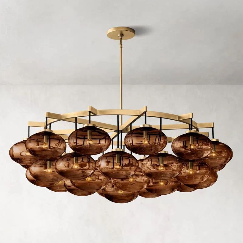 Cabglow Round Chandelier 60"