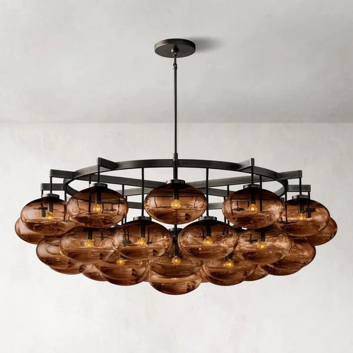 Cabglow Round Chandelier 60"