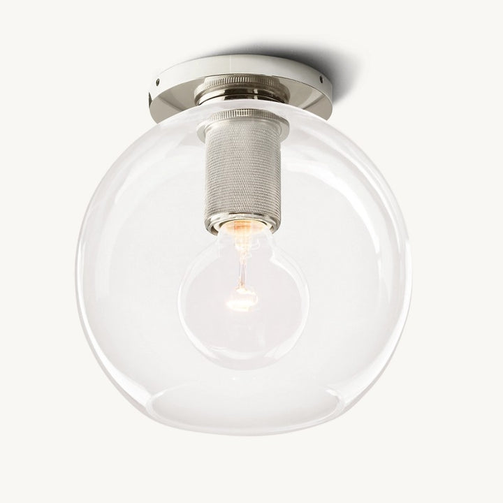 Utilitaire Globe Shade Flushmount