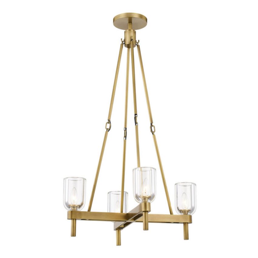 Harmonie 4-Light Linear Chandelier