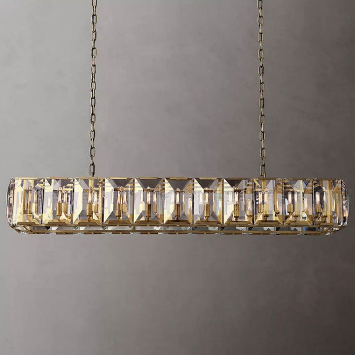 Harley Crystal Rectangular Chandelier