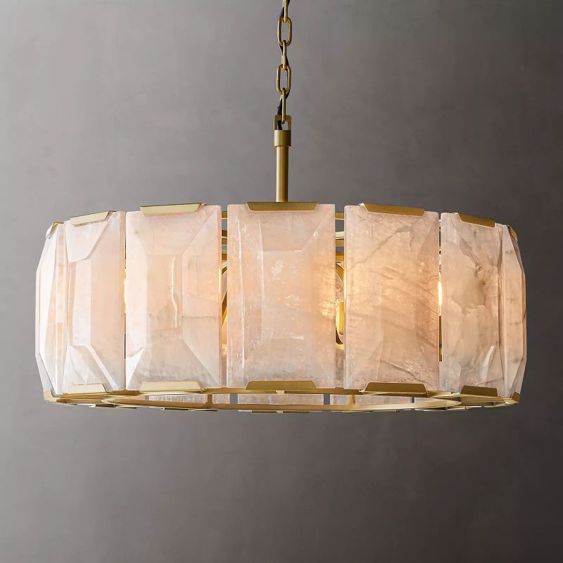 Harley Calcite Round Chandelier