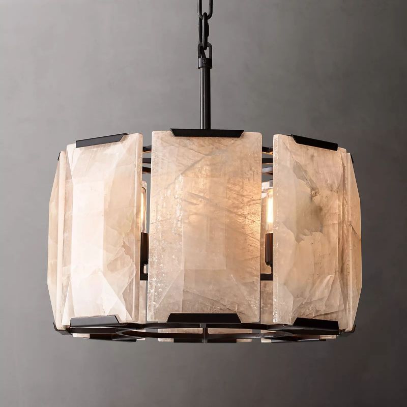 Harley Calcite Round Chandelier