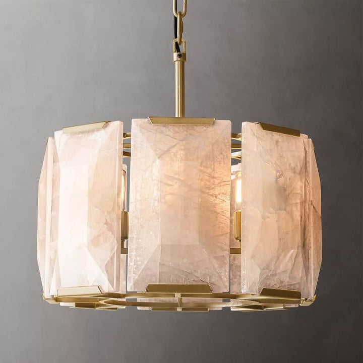 Harley Calcite Round Chandelier