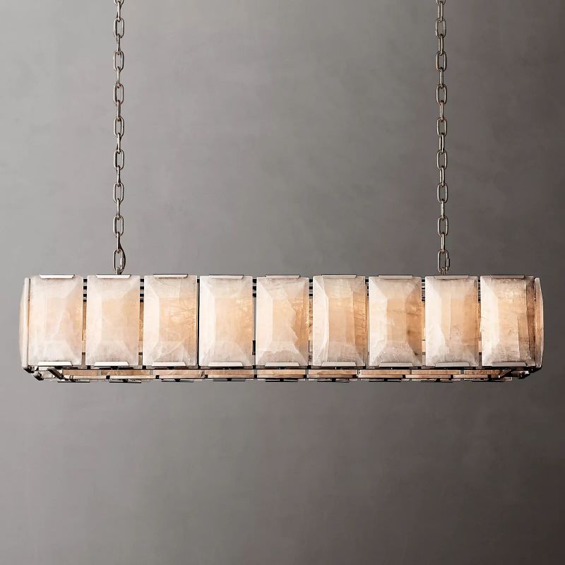 Harley Calcite Rectangle Chandelier