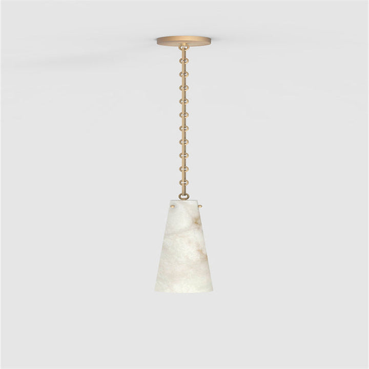 Contemporary Unique Alabaster Pendant Light