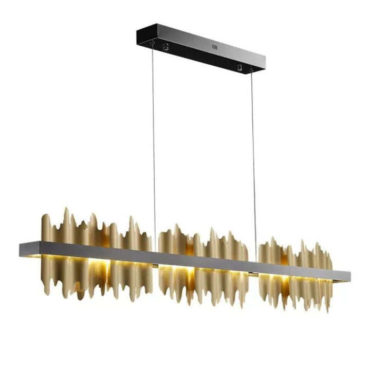 Gloria Modern Sculpture Linear Chandelier