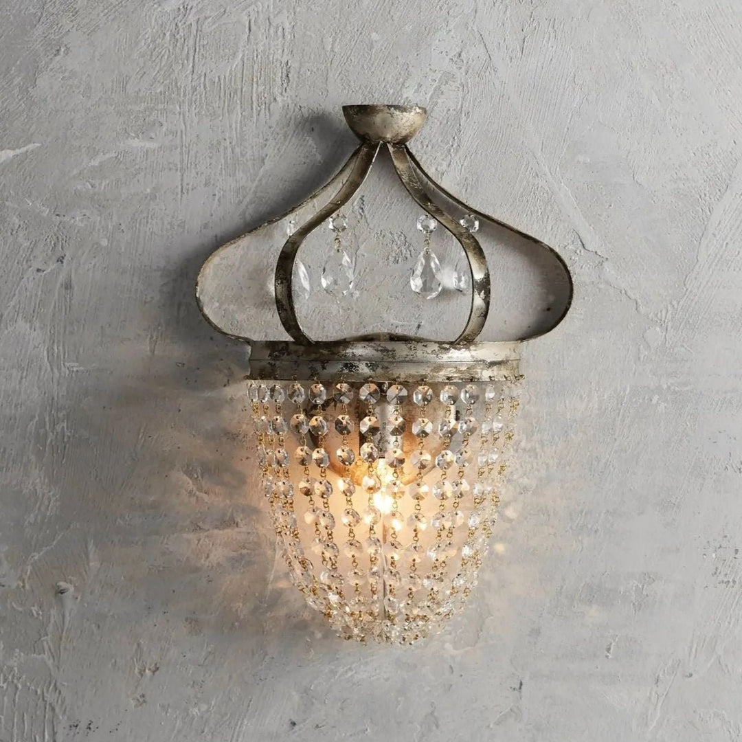 Kaile Crystal 1 Light Wall Sconce