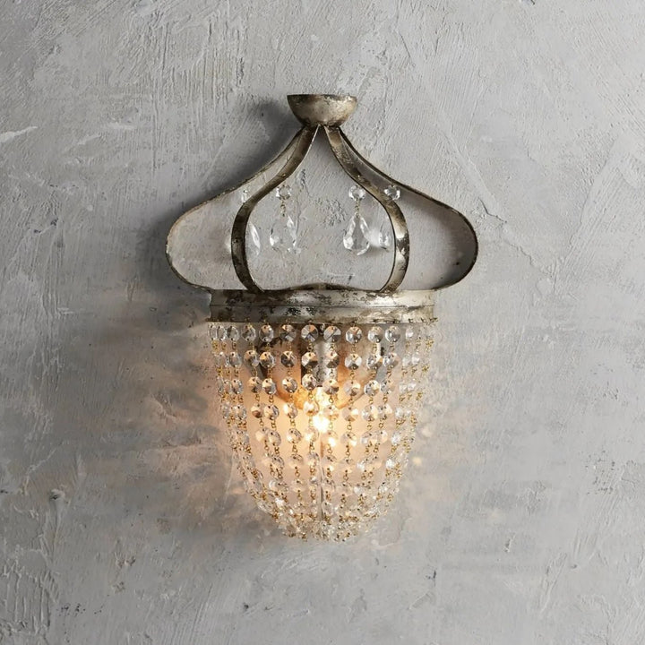 Kaile Crystal 1 Light Wall Sconce