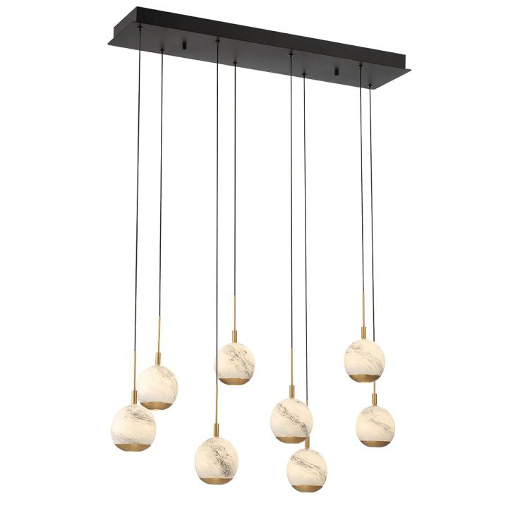 Kimma Lights Linear LED Chandelier