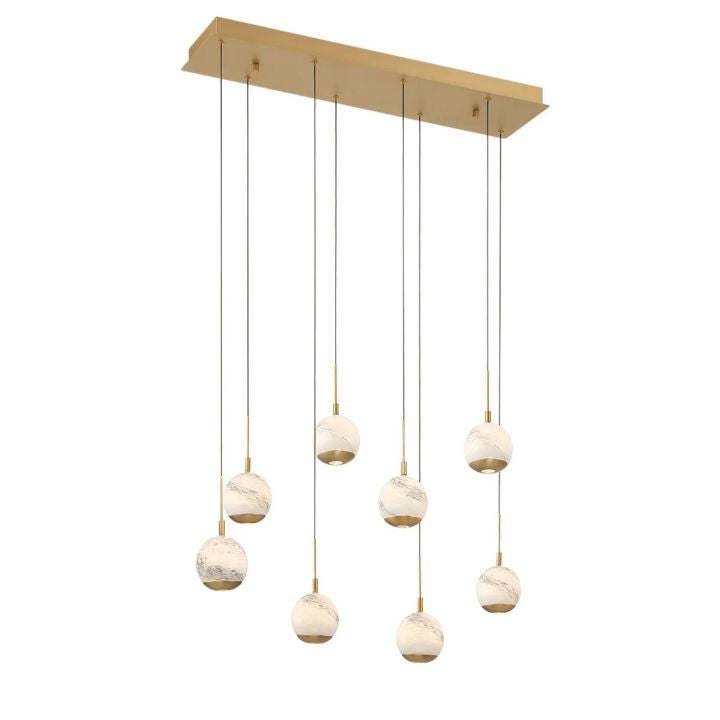 Kimma Lights Linear LED Chandelier