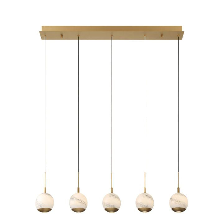 Kimma Lights Linear LED Chandelier