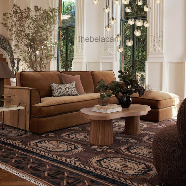 Kristal Smoke Glass Round Cluster Chandelier 40" - thebelacan