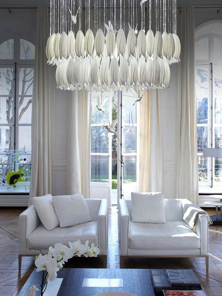 Tulip Flower Chandelier