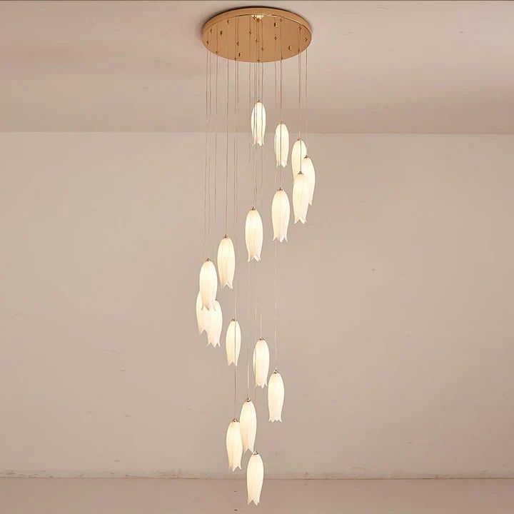 Tulip Flower Chandelier