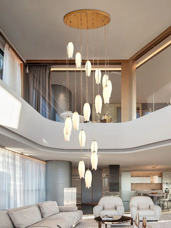 Tulip Flower Chandelier