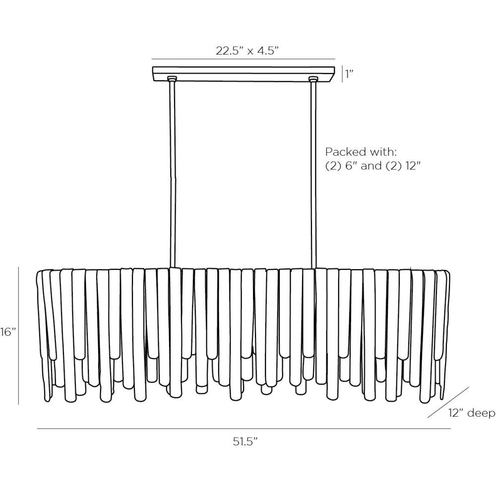 Leigel Linear Chandelier
