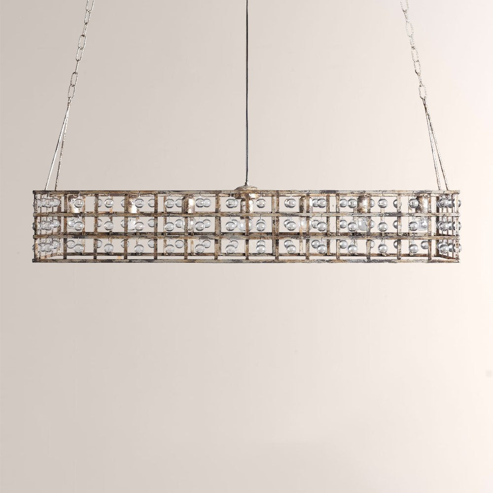 Laget Beam Rectangular Chandelier