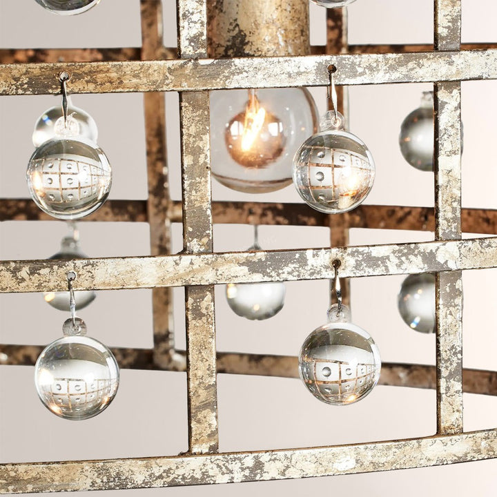 Laget Beam Rectangular Chandelier