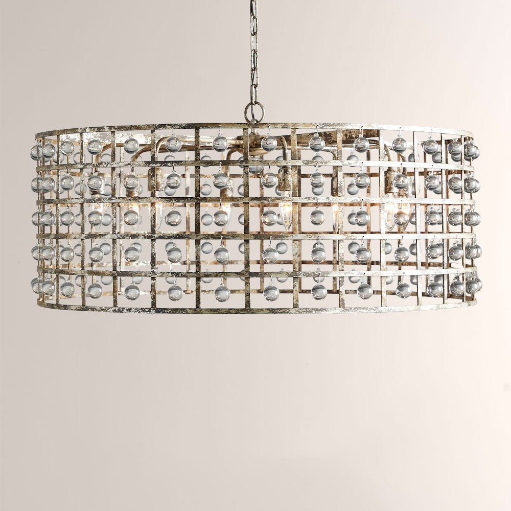Laget Beam Round Chandelier