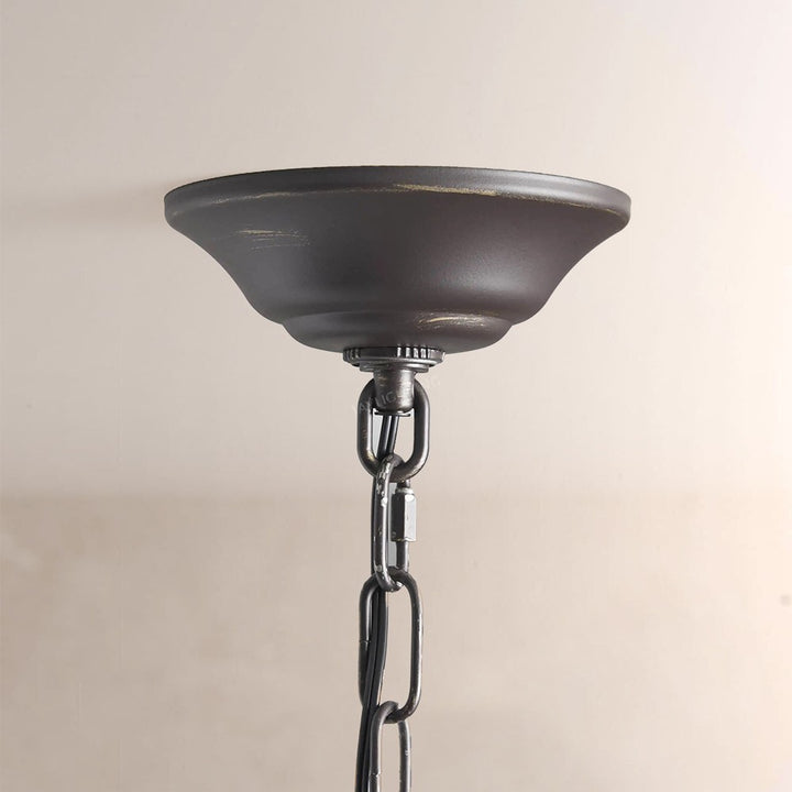 Laget Beam Round Chandelier