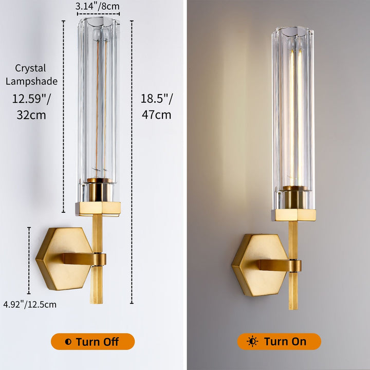 Lambert Hexagonal Sconce