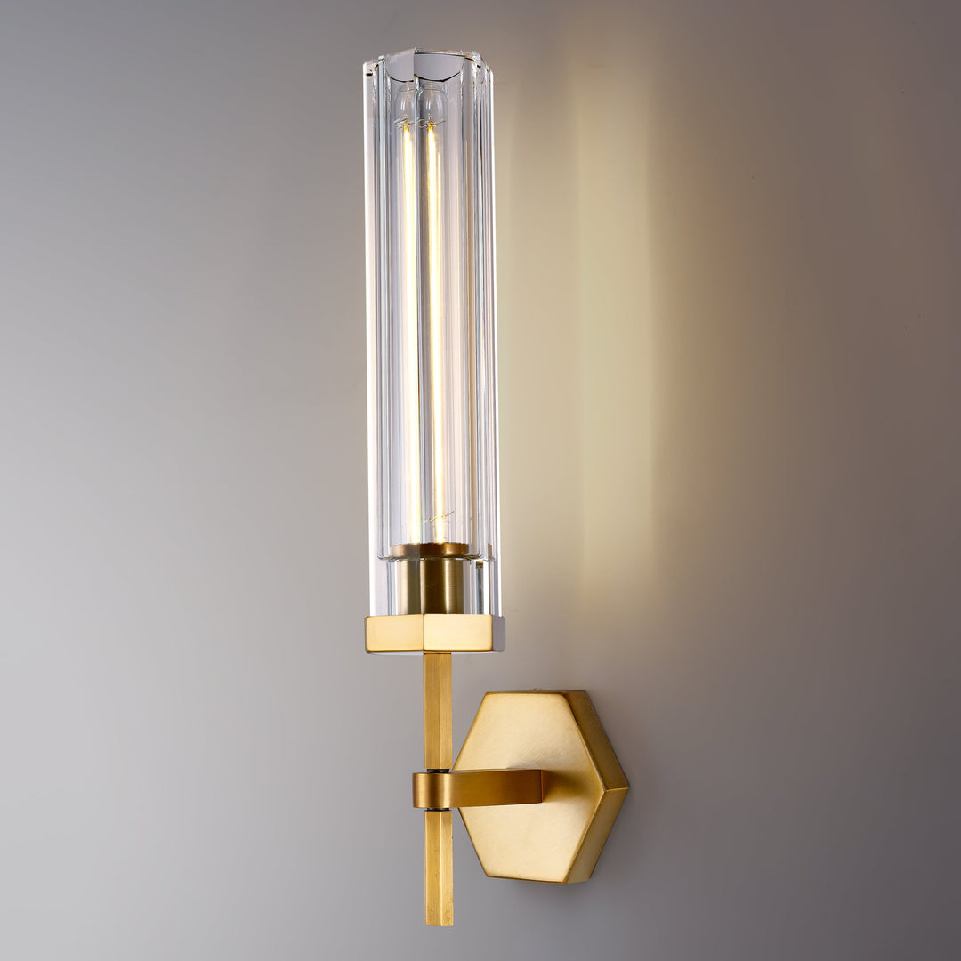 Lambert Hexagonal Sconce